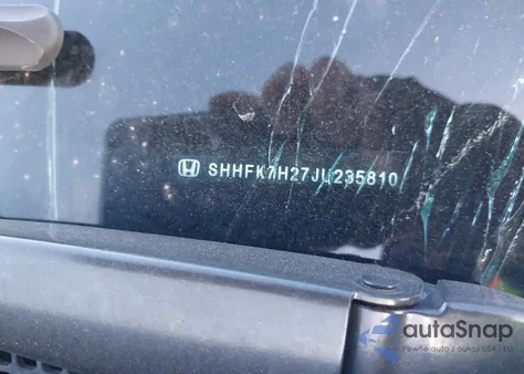 2018 Honda Civic Lx z USA, uszkodzony, nr VIN SHHFK7H27JU235810